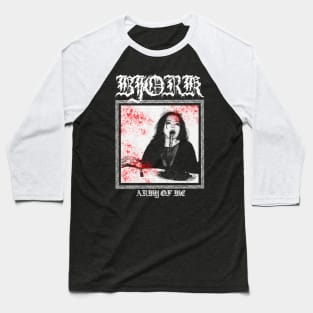 Bjork Metal Style Baseball T-Shirt